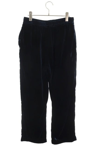 Chrome Hearts Navy Velvet Tracksuit Pants Size M