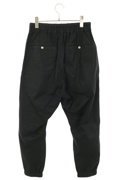 Rick Owens TECUATL Drawstring Track Pants Black Size 48