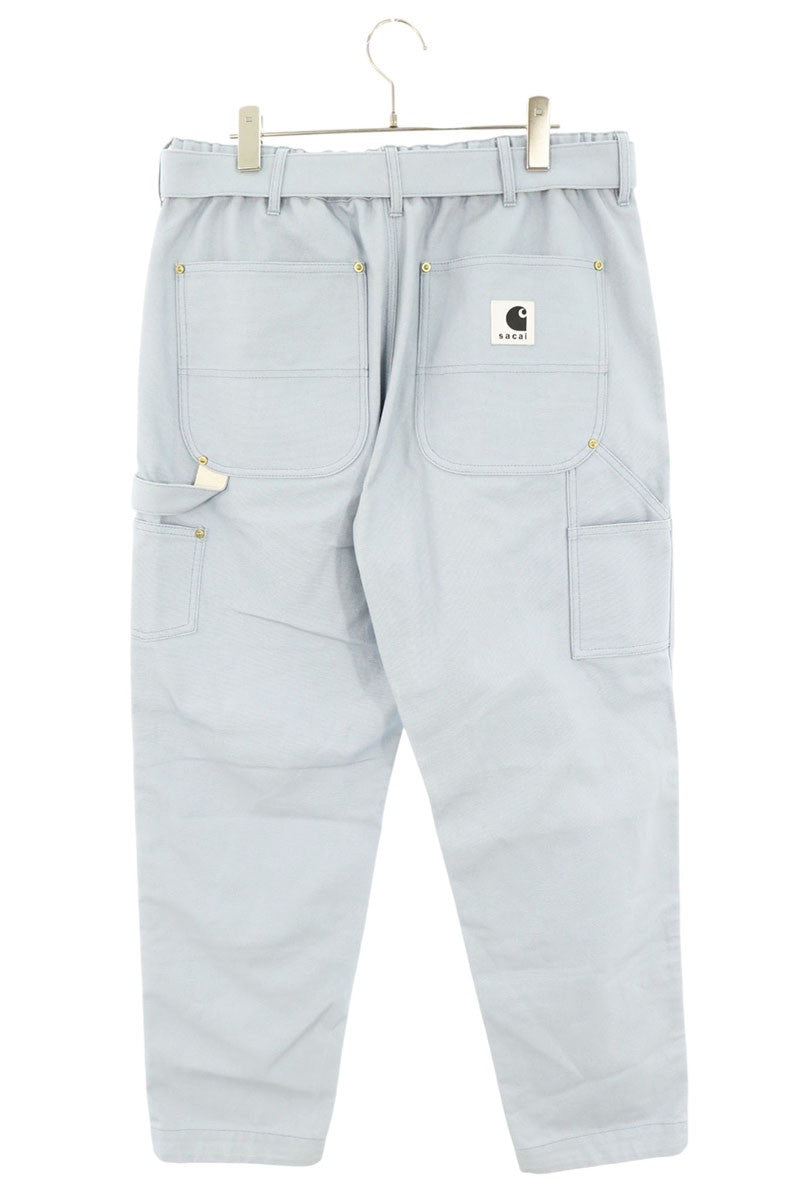 Carhartt Sacai FW23 Canvas Painter Pants Light Blue Size 3