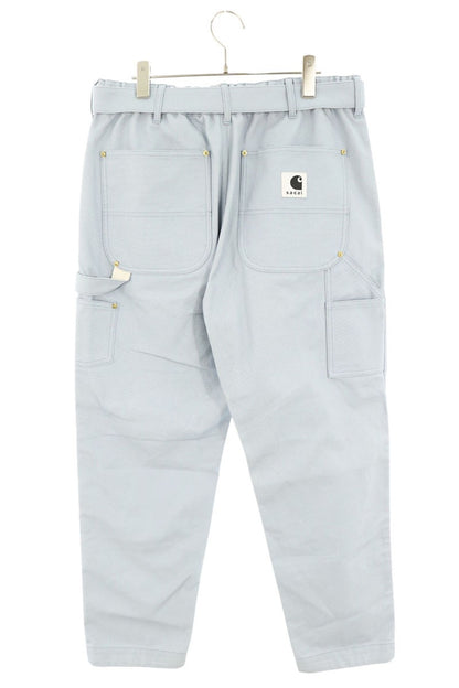 Carhartt Sacai FW23 Canvas Painter Pants Light Blue Size 3