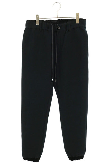 Sacai Piping Cotton Blend Sweatpants Black Size 2