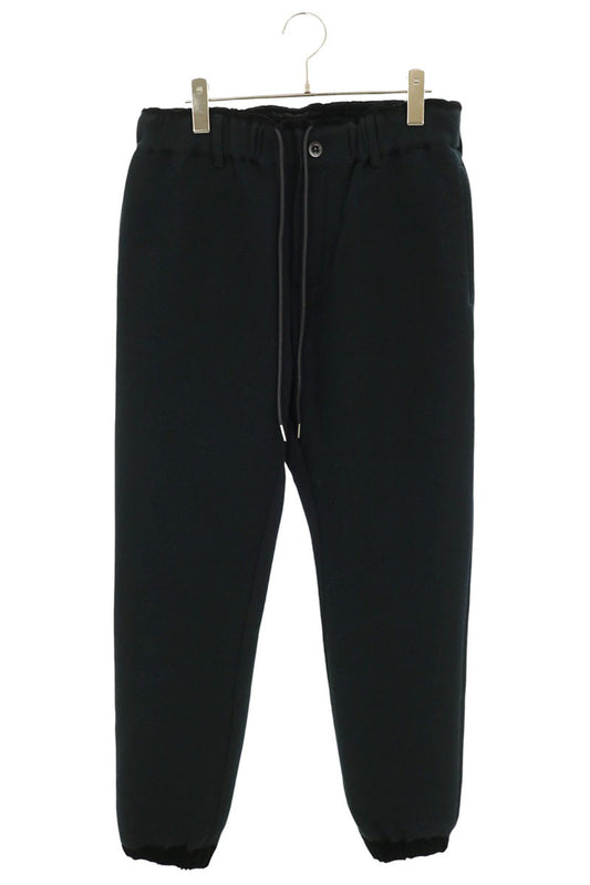 Sacai Piping Cotton Blend Sweatpants Black Size 2