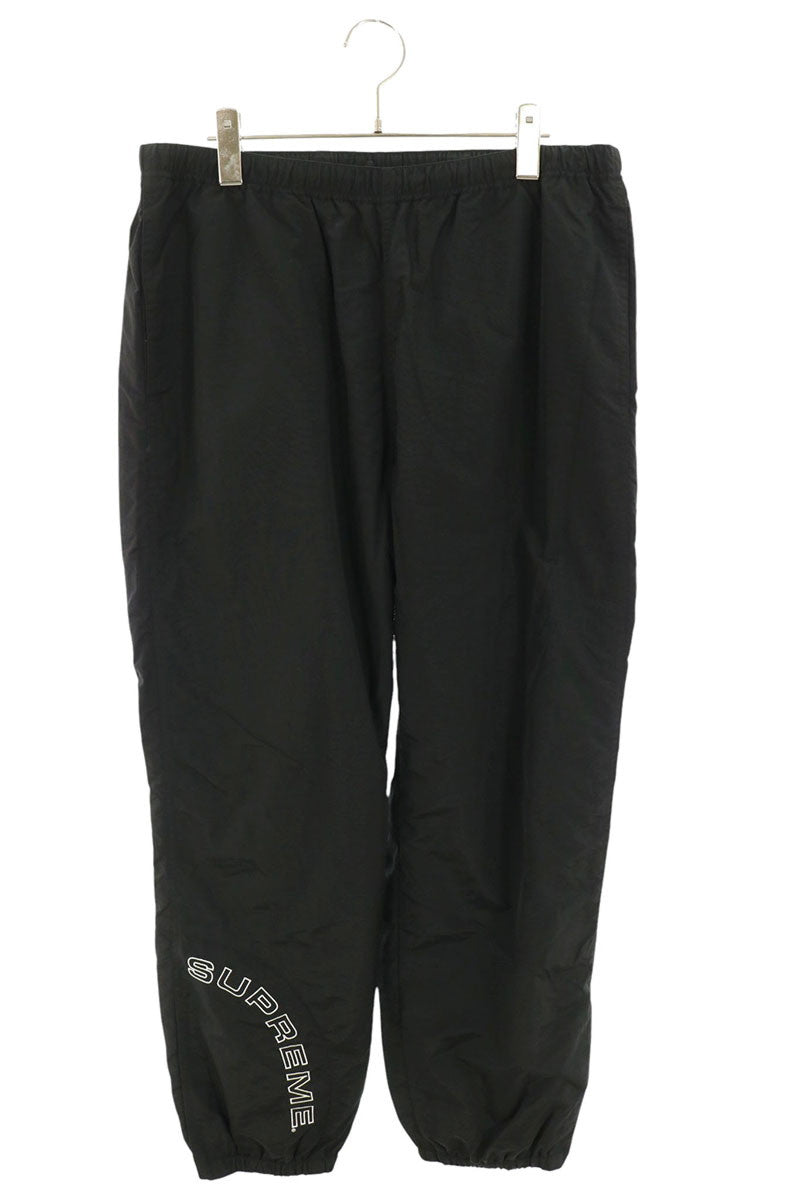SUPREME SS18 Corner Arc Nylon Track Pants Black Size M