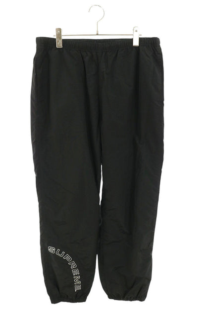 SUPREME SS18 Corner Arc Nylon Track Pants Black Size M