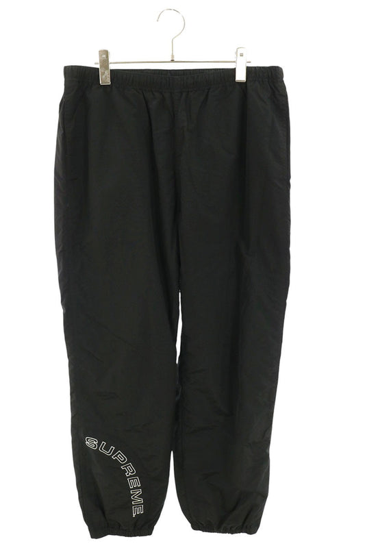 SUPREME SS18 Corner Arc Nylon Track Pants Black Size M