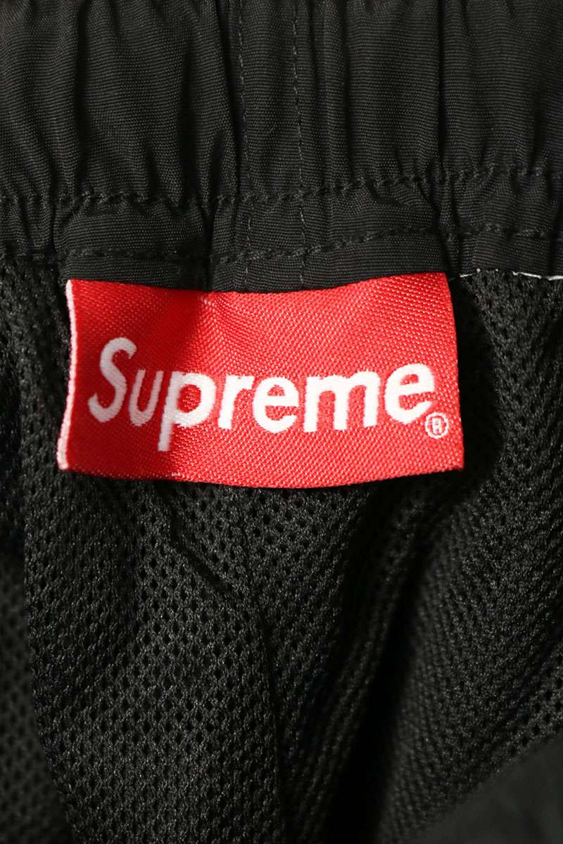 SUPREME SS18 Corner Arc Nylon Track Pants Black Size M