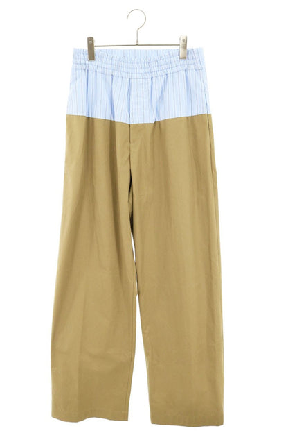 DRIES VAN NOTEN SS26 Stripe Panel Wide Pants Multi Size 44