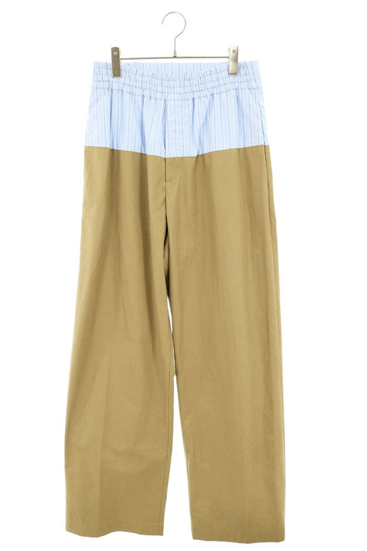 DRIES VAN NOTEN SS26 Stripe Panel Wide Pants Multi Size 44