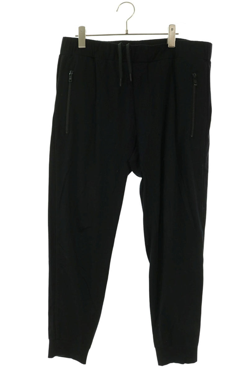 PRADA Black Technical Cotton Re-Nylon Pants Size XL