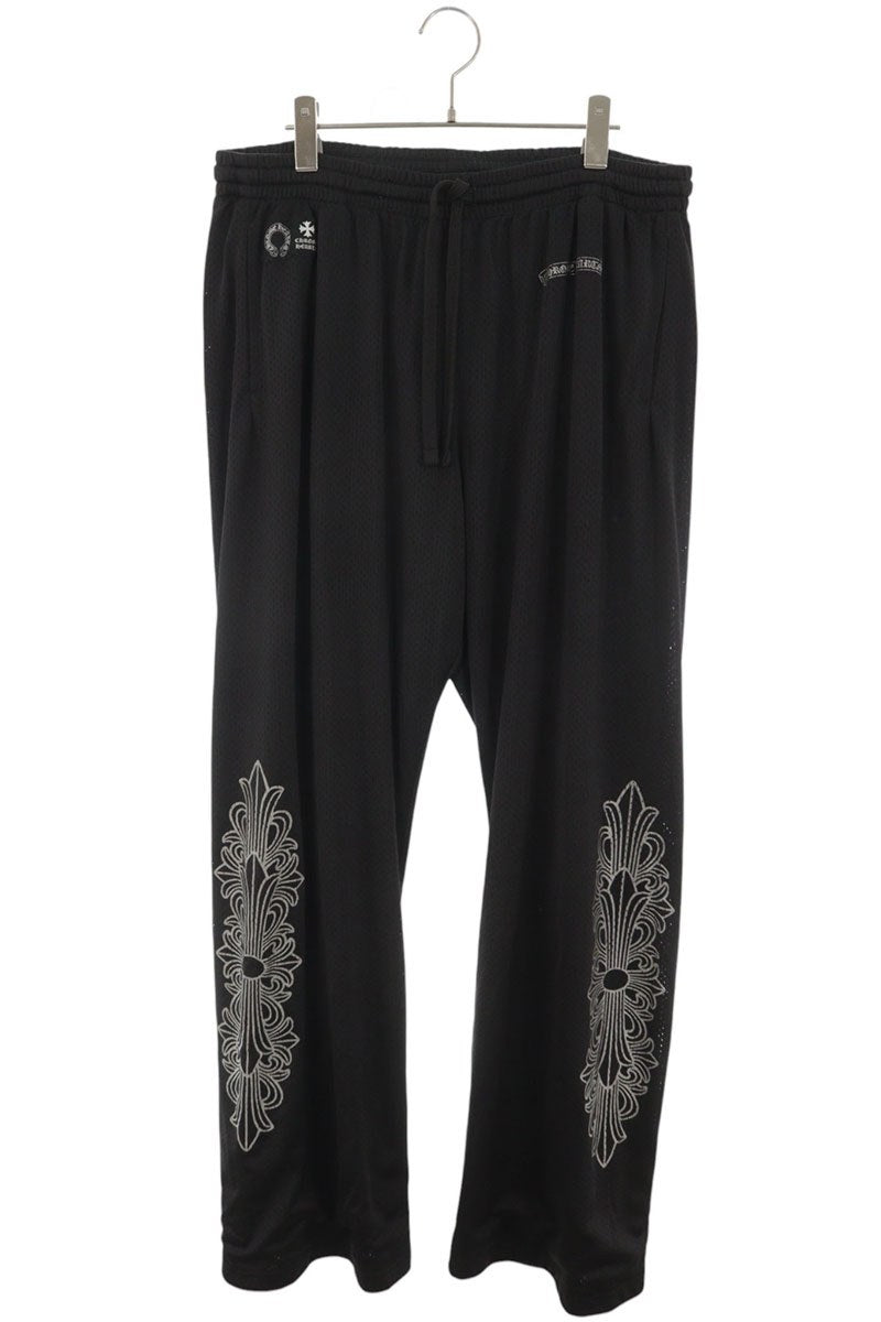 Chrome Hearts CH Print Mesh Varsity Nylon Pants Size XL