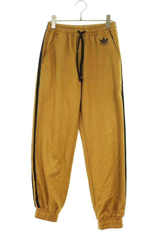 GUCCI Side-Stripe Track Pants Beige Size XS