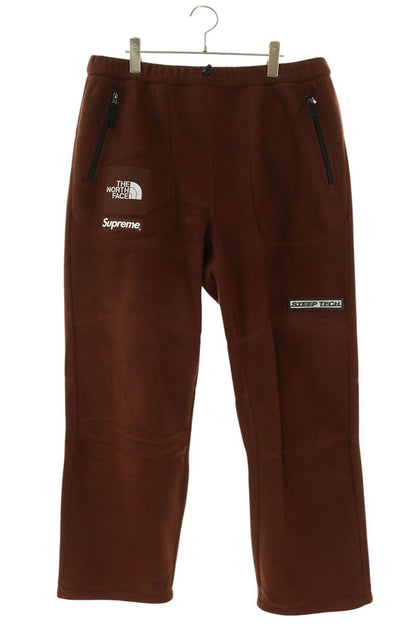 SUPREME FW22 Steep Tech Fleece Pants Brown Size XL