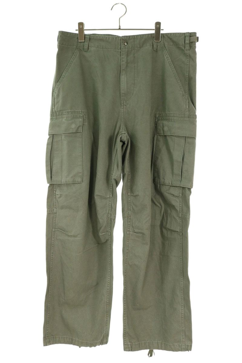 SUPREME SS26 Cotton Cargo Pants Olive Size 34