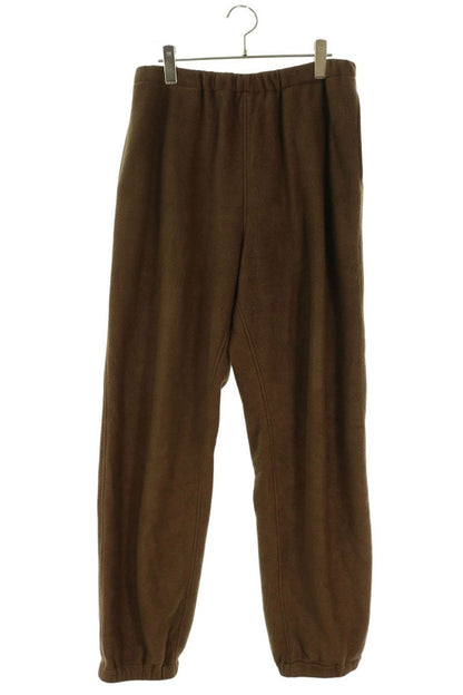 AURALEE Pure Silk Fleece Pants Brown Size 4