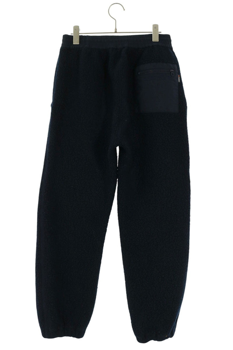 SUPREME FW17 Polartec Deep Pile Pants Navy Size S