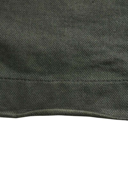 ACNE STUDIOS Cotton Blend Cargo Pants Dark Green Size 50