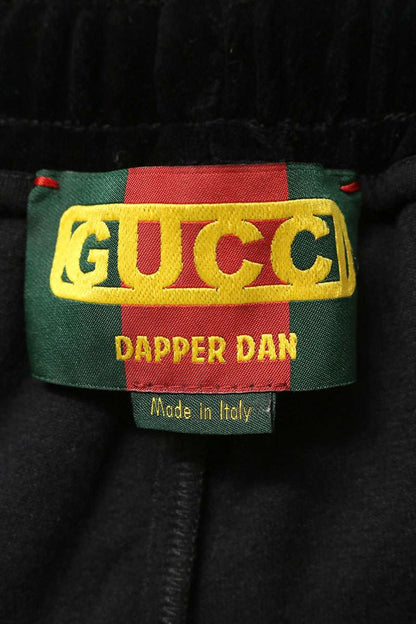 GUCCI Side-Stripe Velour Track Pants Multi Size XS