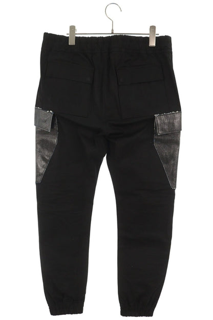 Rick Owens Rally Cargo Leather Patch Pants Size 50
