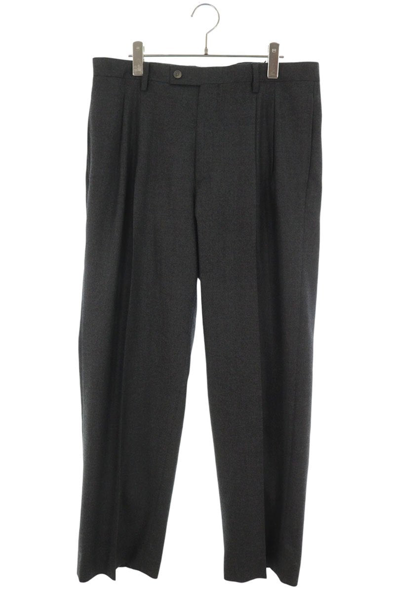 AURALEE Gray Super Light Wool 2-Tuck Slacks Size 5