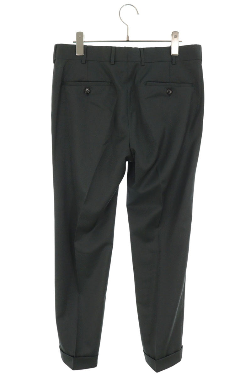 HERMES Gray Wool Slacks Size 46