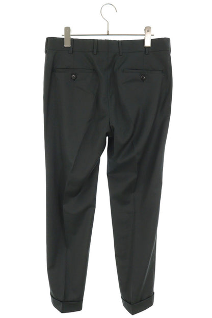 HERMES Gray Wool Slacks Size 46