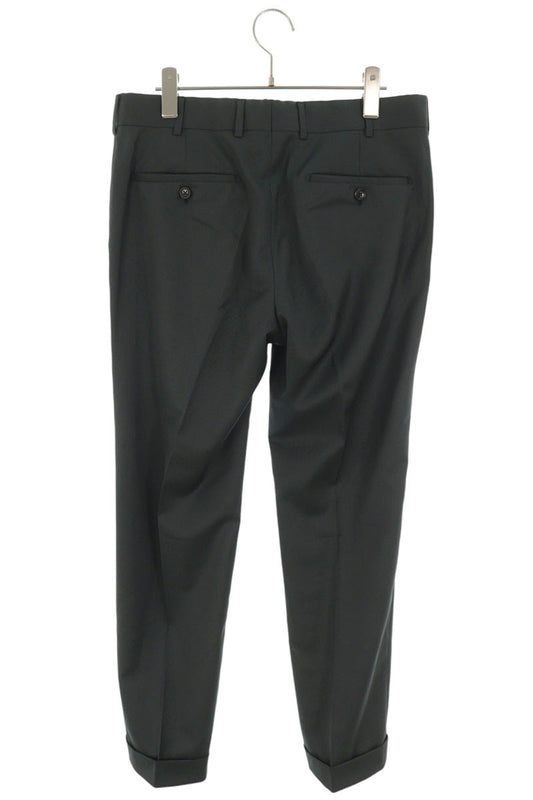 HERMES Gray Wool Slacks Size 46