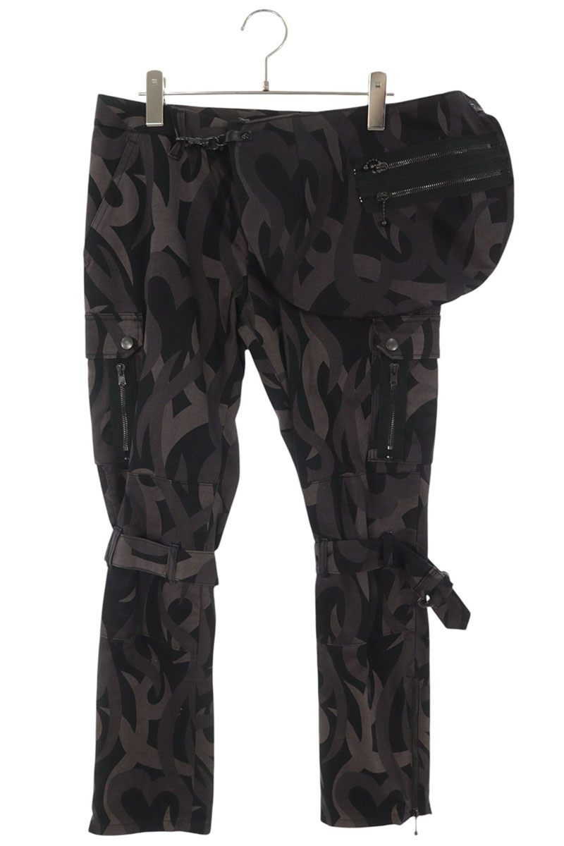 NUMBER(N)INE 04AW Heart Tribal Camo Cargo Pants Size 3