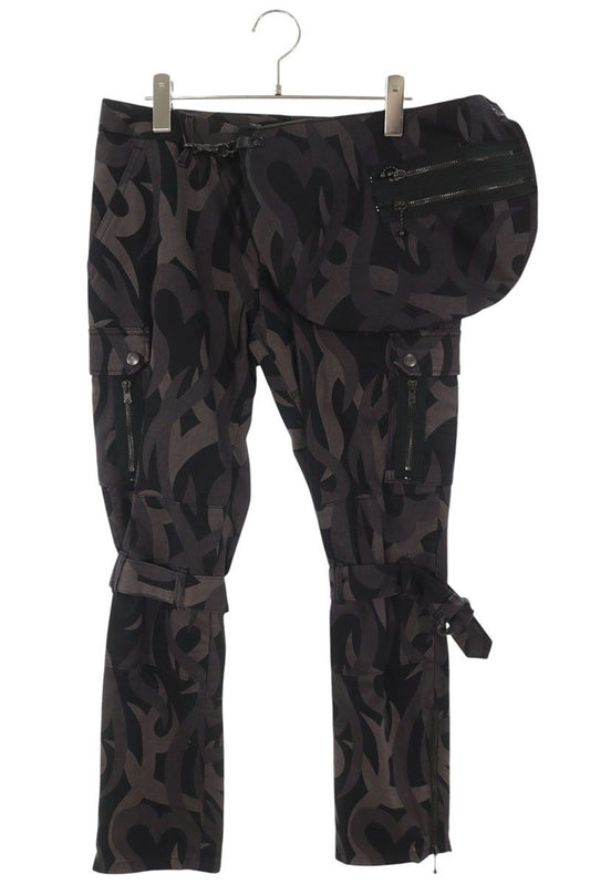 NUMBER(N)INE 04AW Heart Tribal Camo Cargo Pants Size 3