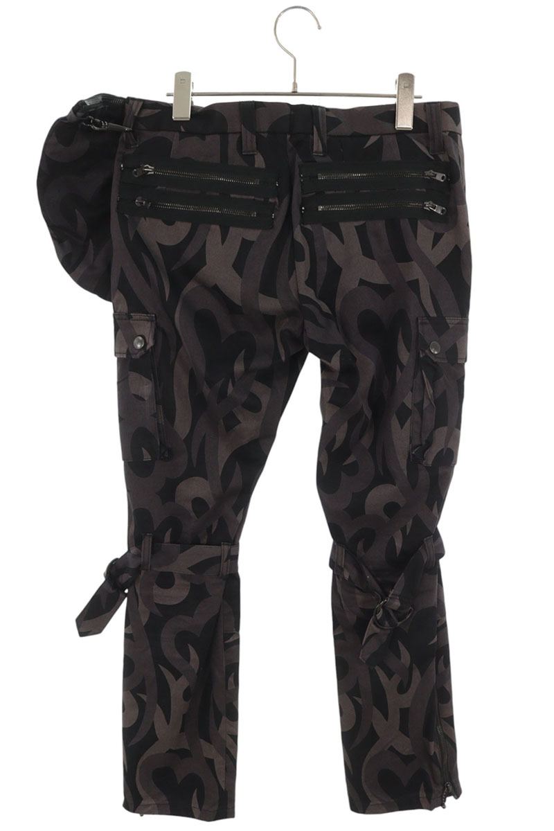 NUMBER(N)INE 04AW Heart Tribal Camo Cargo Pants Size 3