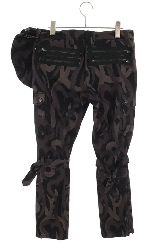 NUMBER(N)INE 04AW Heart Tribal Camo Cargo Pants Size 3
