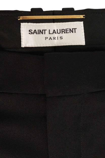 SAINT LAURENT PARIS 23AW Wool Trousers Size 38