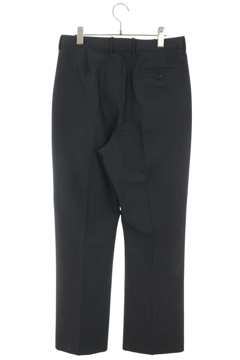 LOEWE Black Wool Bootleg Trousers Size 48