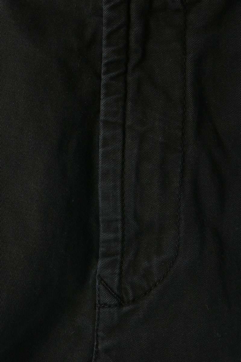 STONEISLAND Patch Logo Cotton Cargo Pants Black Size 30
