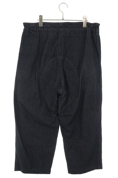 SUS-SOUS Waist Cord Denim Trousers Indigo Size 7