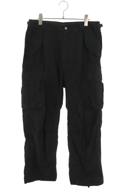 SUPREME 25SS Black Cotton Cargo Pants Size 30
