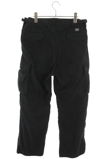 SUPREME 25SS Black Cotton Cargo Pants Size 30