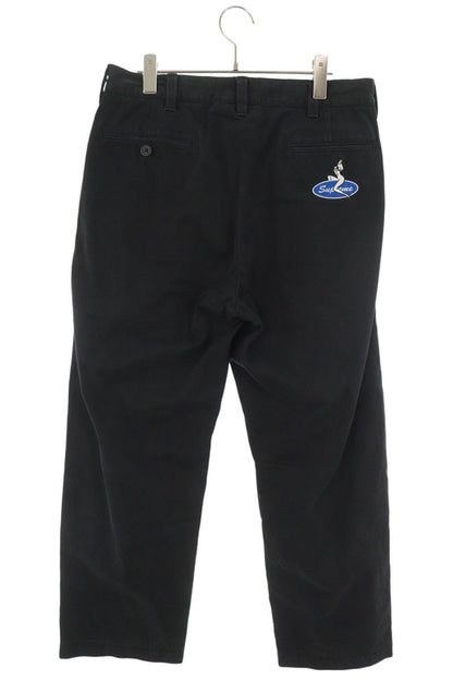 SUPREME 25SS Black Cotton Chino Pants Size 30