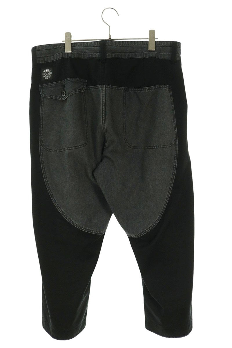 Porter Classic SOFT WEAPON WIDE PANT Black/Gray Size L