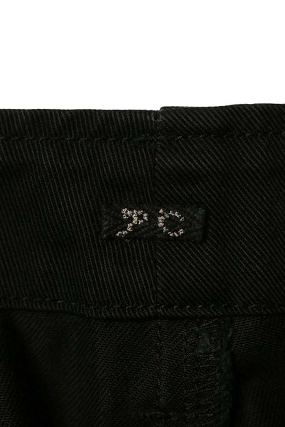 Porter Classic BING CHINOS PANT Black Cotton Chinos Size L