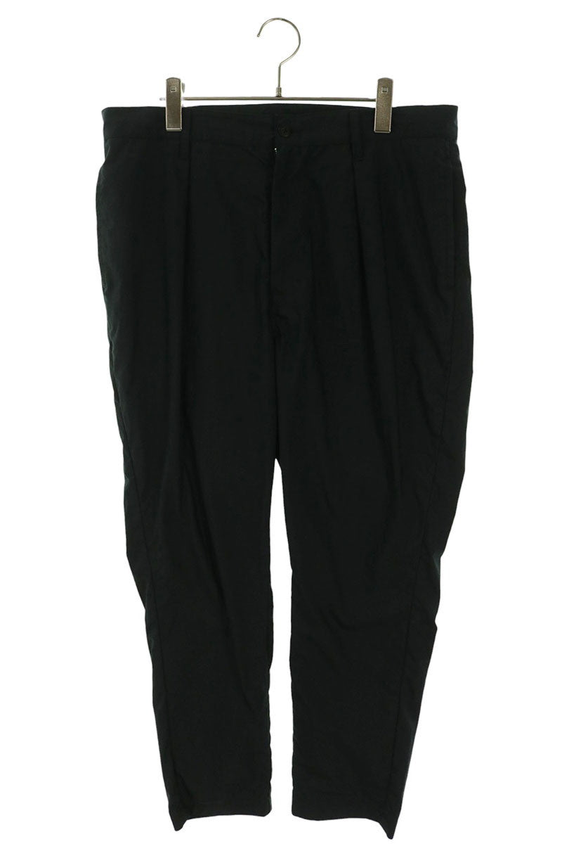 Porter Classic POPLIN ASTAIRE PANTS Black Pleated Size L