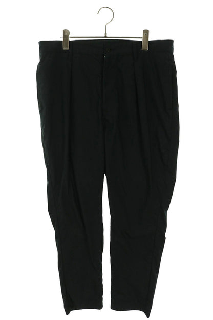 Porter Classic POPLIN ASTAIRE PANTS Black Pleated Size L