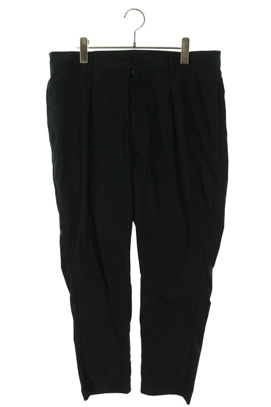 Porter Classic POPLIN ASTAIRE PANTS Black Pleated Size L
