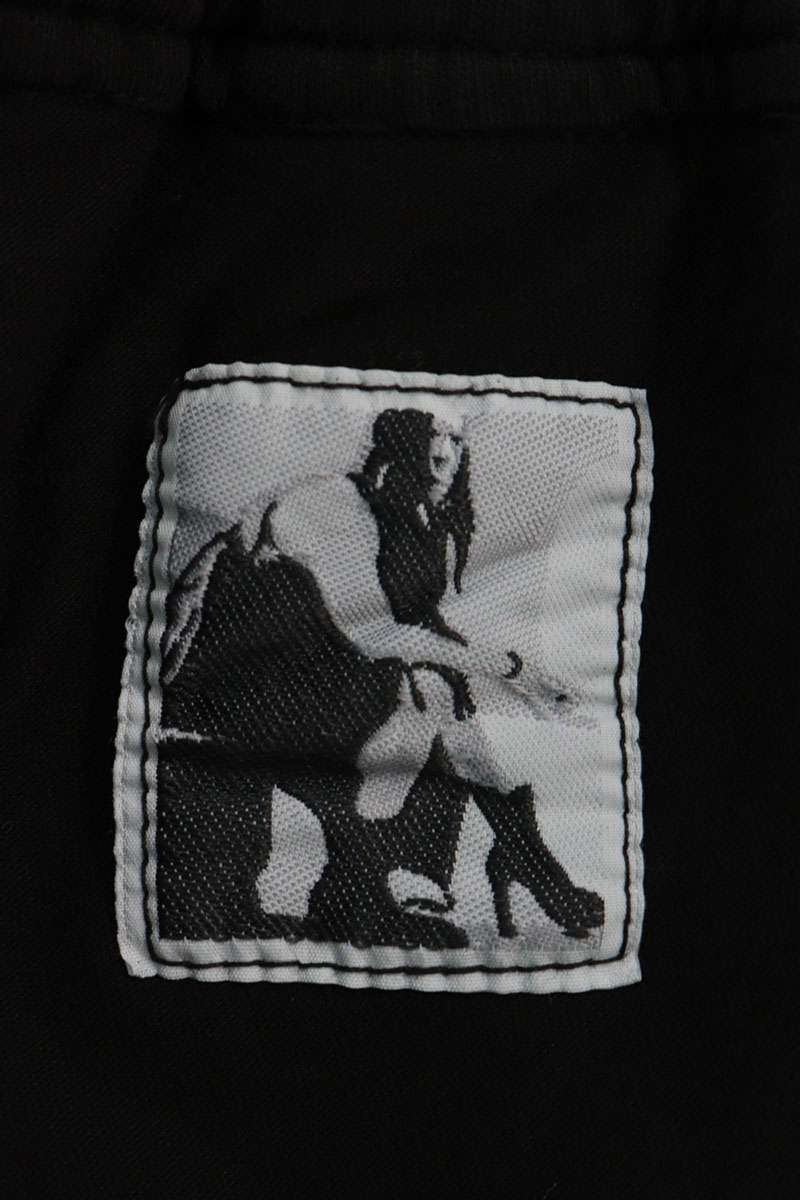 DRKSHDW 26SS Prisoner Drawstring Cotton Pants Black Size S