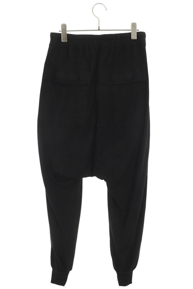 DRKSHDW 26SS Black Cotton Prisoner Drawstring Pants Size XS