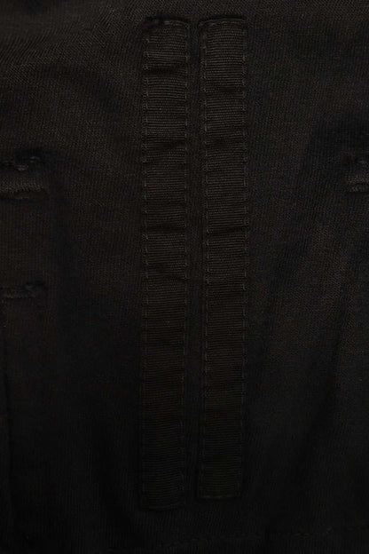 DRKSHDW 26SS Black Cotton Prisoner Drawstring Pants Size XS