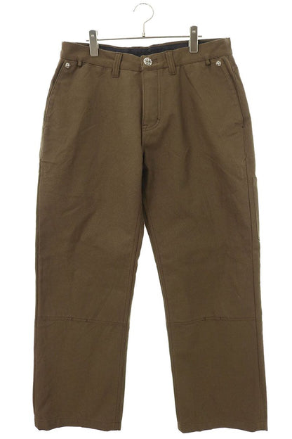 Chrome Hearts Carpenter Cemetery Patch Pants Brown Size 34
