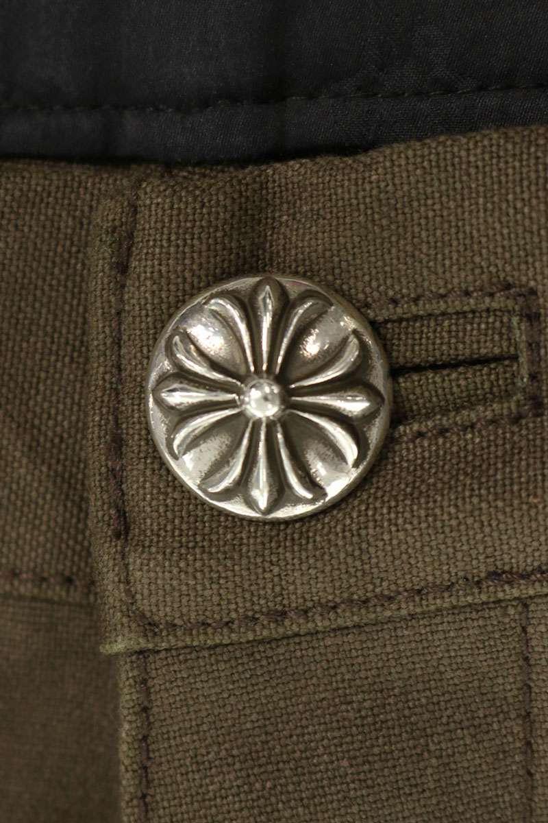 Chrome Hearts Carpenter Cemetery Patch Pants Brown Size 34