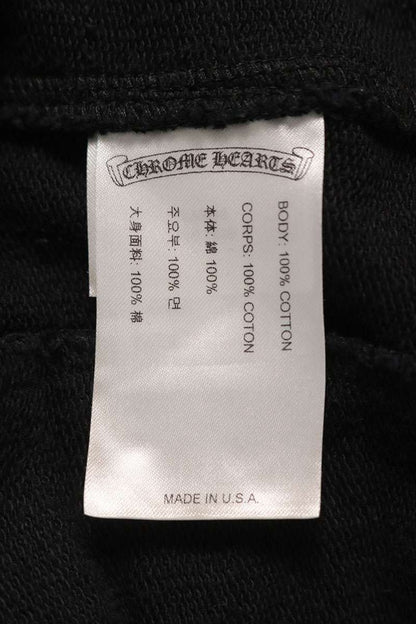 Chrome Hearts Cemetery Cross Print Sweat Pants Black Size L