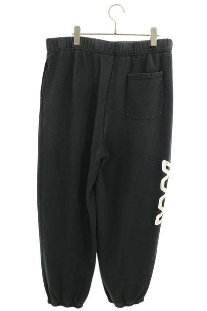 GOD SELECTION XXX 26SS Logo Print Sweatpants Black Size XL