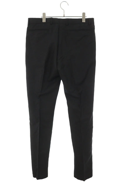 Dior HOMME Wool Mohair Trousers Black Size 50